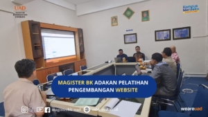 Magister BK Adakan Pelatihan Pengembangan Website