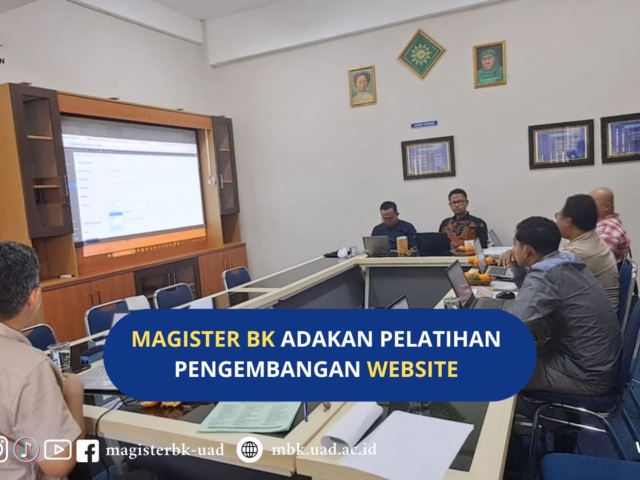 Magister BK Adakan Pelatihan Pengembangan Website