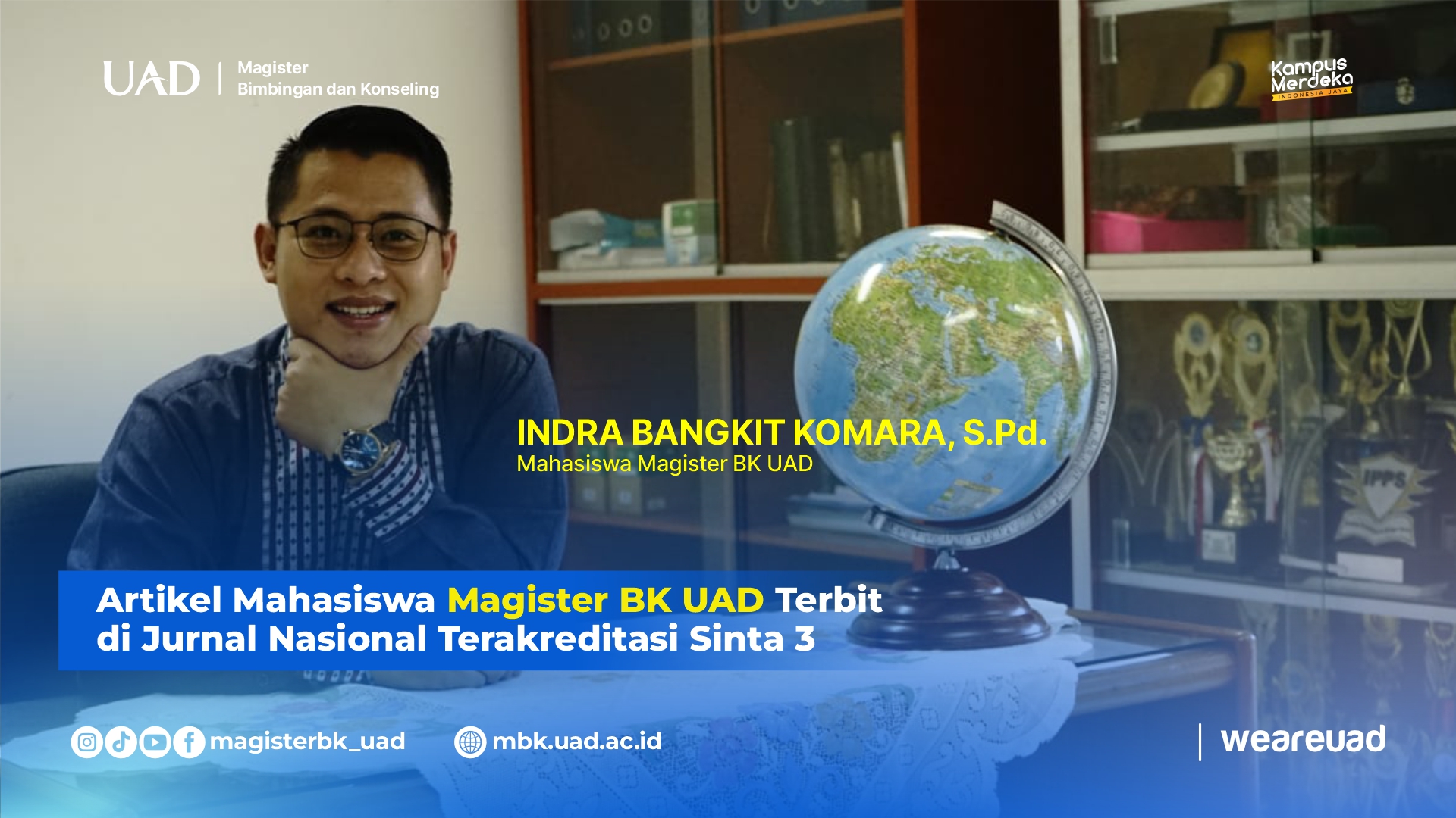 Indra Bangkit - Lolos Jurnal Nasional Sinta 3