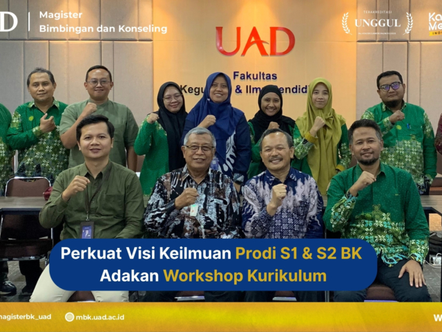 Perkuat Visi Keilmuan Prodi S1 & S2 BK  Adakan Workshop Kurikulum
