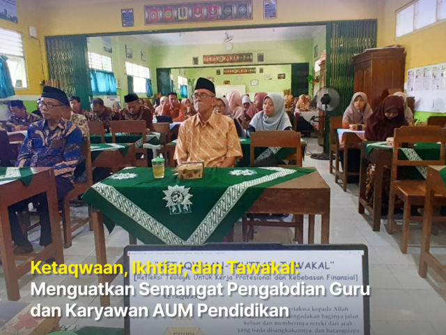 Teologi Perjumpaan: Menguatkan Semangat Kerja melalui Ketakwaan, Ikhtiar, dan Tawakal